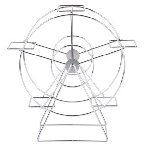 ϗԌ^ fBXvCX^h bN N 5oXPbg JtF Xg oCLO rbtF Clipper Mill by GET 4-92065 Chrome 5 Basket Ferris Wheel Rack 375492065