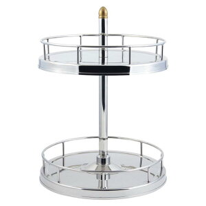 ] fBXvCX^h a43cm XeX 2i JtF Xg oCLO rbtF Bon Chef 61110 17" X 17" X 23 3/4" Stainless Steel Revolving Glass Stand 20161110