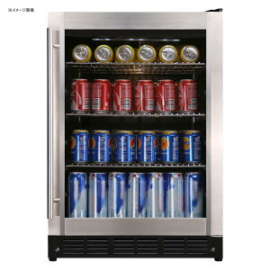 �①�� 144L ��60cm ���o�[�V�u�� �K���X�h�A �X�e�����X �ő�154�� Magic Chef Beverage 23.4 in. 154 (12 oz.) Can Beverage Cooler, Stainless Steel HMBC58ST �Ɠd