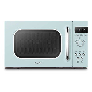 dqW I[gj[9 g COMFEE' AM720C2RA-G Retro Style Countertop Microwave Oven with 9 Auto Menus Position-Memory Turntable, Eco Mode, and Sound On/Off 0.7Cu.Ft Ɠd
