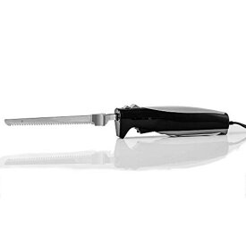 電動ナイフ 肉 パン ロースト ターキー チーズ フルーツ ハム Ovente Electric Kitchen Knife With Sheath And Safety Button TNOV1248 家電