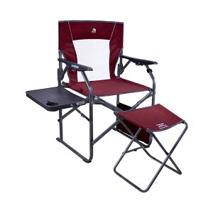 ܂肽 fBN^[Y`FA Ibg}t 3iKNCjO CX AEghA Lv tFX r[` GCI Outdoor 3-Position Reclining Director's Chair, Side Table, and Ottoman
