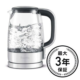 ブレビル 電気ケトル Breville USA BKE595XL The Crystal Clear Electric Kettle 家電