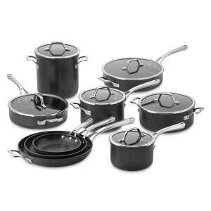 tCp  15_Zbg PFOAt[ G[g Jt@ ECAYE\m} Williams-Sonoma Calphalon Elite Nonstick 15-Piece Cookware Set