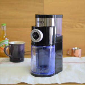dR[q[҂ OC_[ ~  P NbvX ubN KRUPS Burr Coffee Grinder, Electric Coffee Grinder with Grind Size and Cup Selection Ɠd