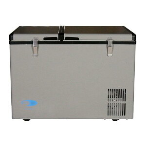 ① Ⓚ 60L |[^u ^ DC/ACd fA][ x  Lv -20-10°܂ Whynter 62 Quart Dual Zone Portable Fridge, AC 110V/ DC 12V True Freezer for Car, Home, Camping, RV-8°F to 50°F, One Size,