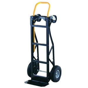 1��2�� ��� �J�[�g �n���h�g���b�N �ő�315kg Harper Trucks 700 lb Capacity Glass Filled Nylon Convertible Hand Truck and Dolly with 10 Pneumatic Wheels