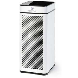 ��C����@ HEPA�t�B���^�[ ���L 96�� Medify MA-40 2.0 Medical Grade Filtration H13 True HEPA for 840 Sq. Ft. Air Purifier, 99.97% | Modern Design - White �Ɠd