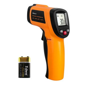 ԊOxv  ڐG -50°C550°C܂ lpł͂܂ Helect (NOT for Human) Infrared Thermometer, Non-Contact Digital Laser Temperature Gun with LCD Display