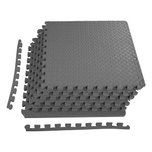 GNTTCY}bg WCg ` 61×61 6Zbg 2cm g[jO W BalanceFrom Puzzle Exercise Mat with EVA Foam Interlocking Tiles for Exercise, MMA, Gymnastics and Home Gym Protective Flooring