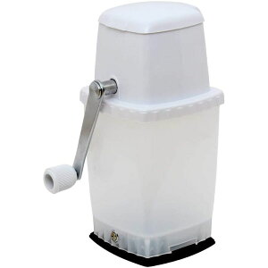 蓮 ACXNbV[ NbV X ӂ VKP1126 Hand Crank Portable Ice Crusher, White