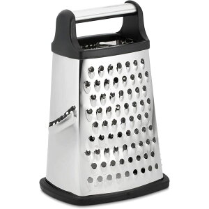 4 {bNXO[^[ Vb_[ XCT[ `[Y 낵  XeX Professional Box Grater, Stainless Steel with 4 Sides