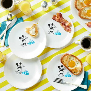 ~bL[}EX T_v[g M a22cm R[ Corelle 8.5" Salad Plate: Mickey Mouse - Since 1928