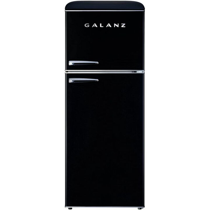 楽天市場】冷蔵庫 冷凍庫 280L 2ドア レトロ Galanz GLR10TRDEFR Retro  