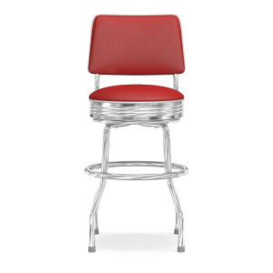 `FA ֎q _Ci[Xc[ AJ ECAYE\m}胂f Williams-Sonoma Cushion-Back Diner Stools