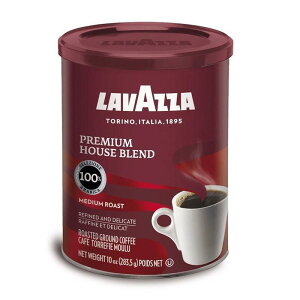 obc@ C^A v~AnEXuhR[q[ ~fBA[Xg  283g 4ʃZbg Lavazza Premium House Blend Ground Coffee, Medium Roast, 10-Ounce Cans (Pack of 4)