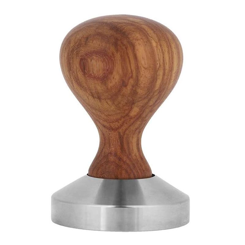 Coffee Tamper with Flat Stainless Steel Base Espresso Tamper 58mm/51mm 58mm 