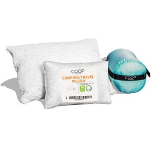 gxs[ gїp  |[`t |[^u h h_j AJ Lv Coop Home Goods - Adjustable Travel and Camping Pillow - Hypoallergenic Shredded Memory Foam Fill - Lulltra Washable Cover - Includes Compress