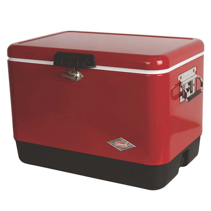 楽天市場】クーラーボックス 51L レッド 赤 コールマン Coleman Cooler 