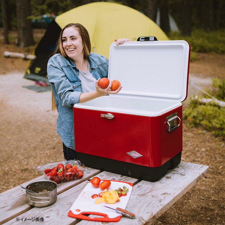 楽天市場】クーラーボックス 51L レッド 赤 コールマン Coleman Cooler 