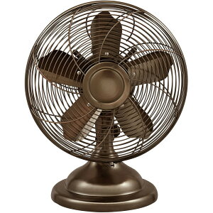 �I�v�e�B�}�X �e�[�u���t�@�� ��@ ���a30cm 3�X�s�[�h �A���e�B�[�N Optimus Oscillating Antique Table Fan, 12-Inch F-6212 �Ɠd