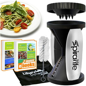 XpC xW^uXCT[ Jb^[ ؃pX^ k[h [J[ N[jOuVt Original SpiraLife Spiralizer Vegetable Slicer - Vegetable Spiralizer - Spiral Slicer Cutter