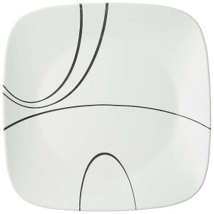 XNGA fBi[v[g M 6Zbg R[ VvC Corelle Square Simple Lines 10-1/2-Inch Plate Set (6-Piece)