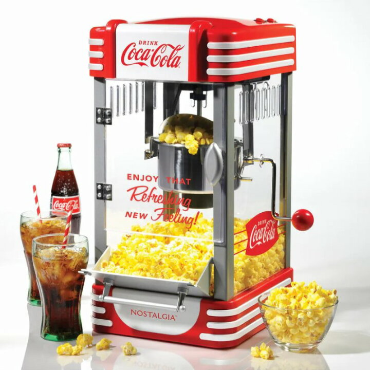 楽天市場】コカ・コーラ ポップコーンメーカー カリフォルニア 西海岸  