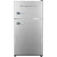 冷蔵庫 ミニ 90L ステンレス フリッジデール 2ドア Frigidaire 3.2 cu ft Compact Fridge Silver 2 door …