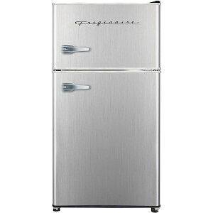 ① ~j 90L XeX tbWf[ 2hA Frigidaire 3.2 cu ft Compact Fridge Silver 2 door Ɠd