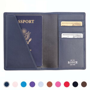 �v�� �p�X�|�[�g�P�[�X RFID �i�b�p���U�[ Royce RFID BLOCKING PASSPORT ORGANIZER