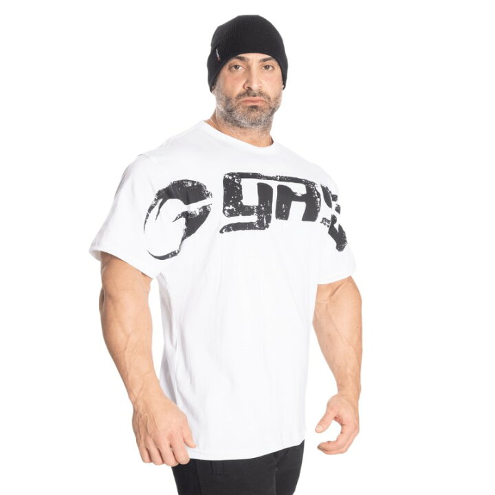 楽天市場】GASP オリジナルTシャツ ジム トレーニング ホワイト 筋トレ 