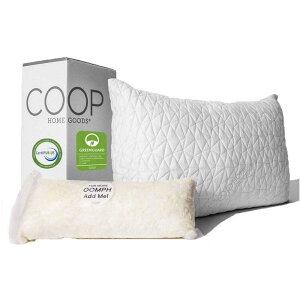  s[ ߉\ ᔽ AM[ [tH[ 50×76cm Coop Home Goods The original Adjustable Loft Pillow - Hypoallergenic Cross-Cut Memory Foam Fill - Lulltra Washable Cover from Bamboo Derived Rayon - CertiPUR-US/GREEN