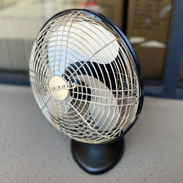 楽天市場】ボルネード 扇風機 ビンテージファン シルバースワン S 