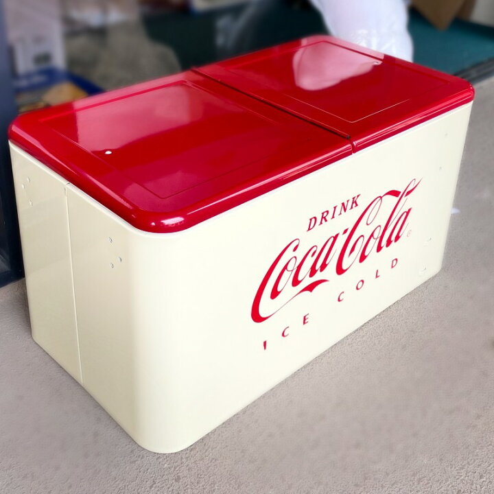 楽天市場】コカコーラ カート型 クーラーボックス 57L キャスター 栓 
