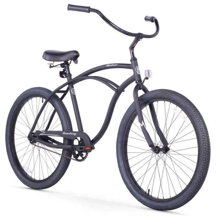 楽天市場】ビーチクルーザー 26インチ 自転車 シングルスピード 