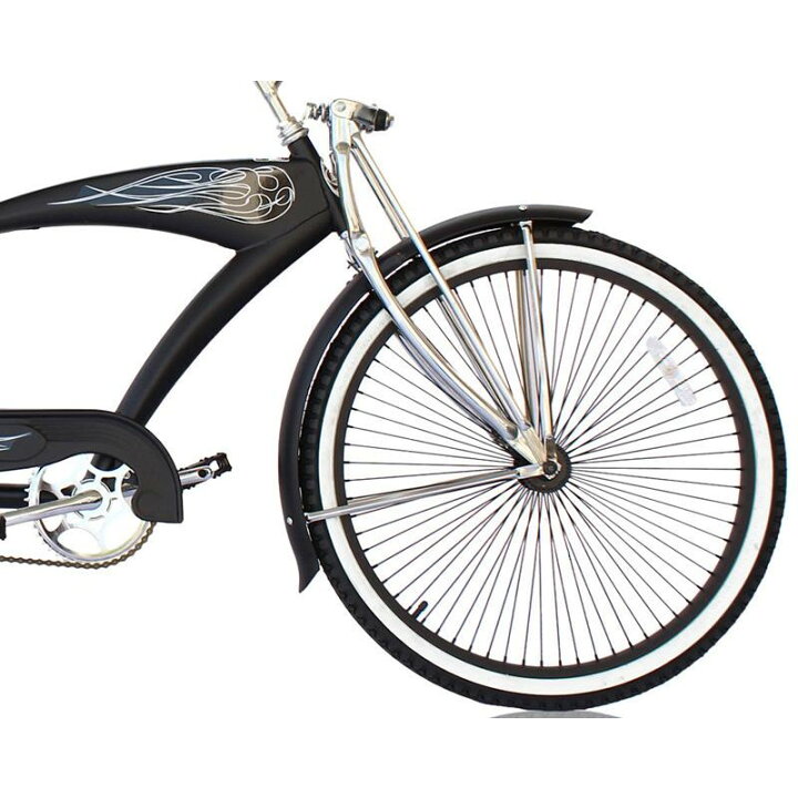 楽天市場】ビーチクルーザーバイク 自転車 26インチ 12才以上 【組立要 