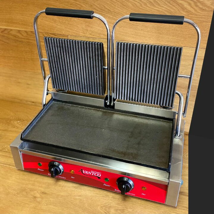 楽天市場】パニーニメーカー 業務品質 プロ仕様 3500W ダブル プレス 