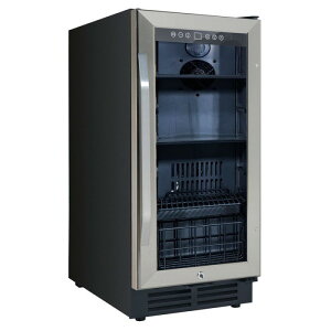 rgC ① A_[JE^[ JE^[ KXhA 38cm Avanti BCA3115S3S 15 Inch Wide Built In Beverage Cooler with Blue LED Lightingysz Ɠd