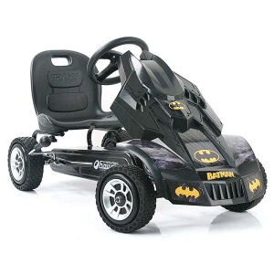 pߋ obg} y_S[J[g 54kg܂ Hauck Batmobile Pedal Go Kart, Superhero Ride-On Batman Vehicle, Kids 4 and Older, Peddle & Patrol the Streets of Gotham just like Batman, Race-Styled Pedals & Rubber Wheels