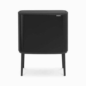 uoVA S~ 36L rt \tg^b` Brabantia Bo Touch Top Trash Can, 9.5 Gallon