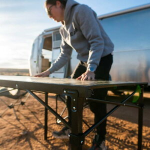 �܂肽���� �e�[�u�� �A���~ �y�� �A�E�g�h�A �L�����v Lightweight Camping Tables by KUMA Outdoor Gear