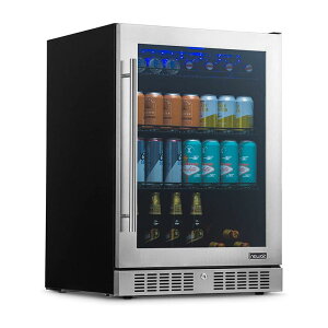 ① 224 rgC robWN[[ XeX KXhA t j[GA[ NewAir NBC224SS00 Beverage Refrigerator, 224 Can, Silver Ɠd