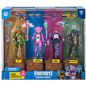 tH[giCg tBMA 4̃Zbg  bNX `[[_[ sN N} OiN XNbh[h Fortnite Squad Mode 4 Figure Pack, Series 1