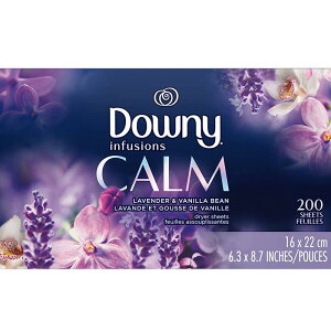 _Ej[ hC[V[g 200 Ct[WY _ Downy Infusions Dryer Sheets Laundry Fabric Softener, 200 Count