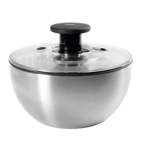 T_Xsi[ XeX IN\[ OXO Stainless Steel Salad Spinner
