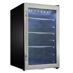 ① 124 XeX KXhA robWZ^[ _r[ Danby Designer 124 (355mL) Can Capacity Beverage Center DBC434A1BSSDD Ɠd