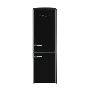 ① Ⓚ 2hA 330L 60cm Classic Retro 23.6 in. 11.7 cu. ft. Frost Free Retro Bottom Freezer RefrigeratorƓd