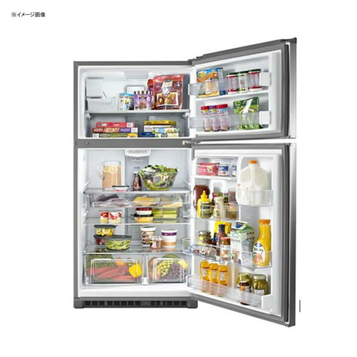 楽天市場】冷蔵庫 冷凍庫 2ドア 幅84cm ステンレス 595L MAYTAG 33 