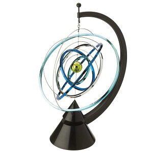 �f�� ���� �O�� ��] �f�B�X�v���C �d�r�� �������� ���[�V���� �M�����N�V�[ Project Blueprint Galaxy Kinetic Art Science Kit by Toysmith - Science Toys - Desk Decor